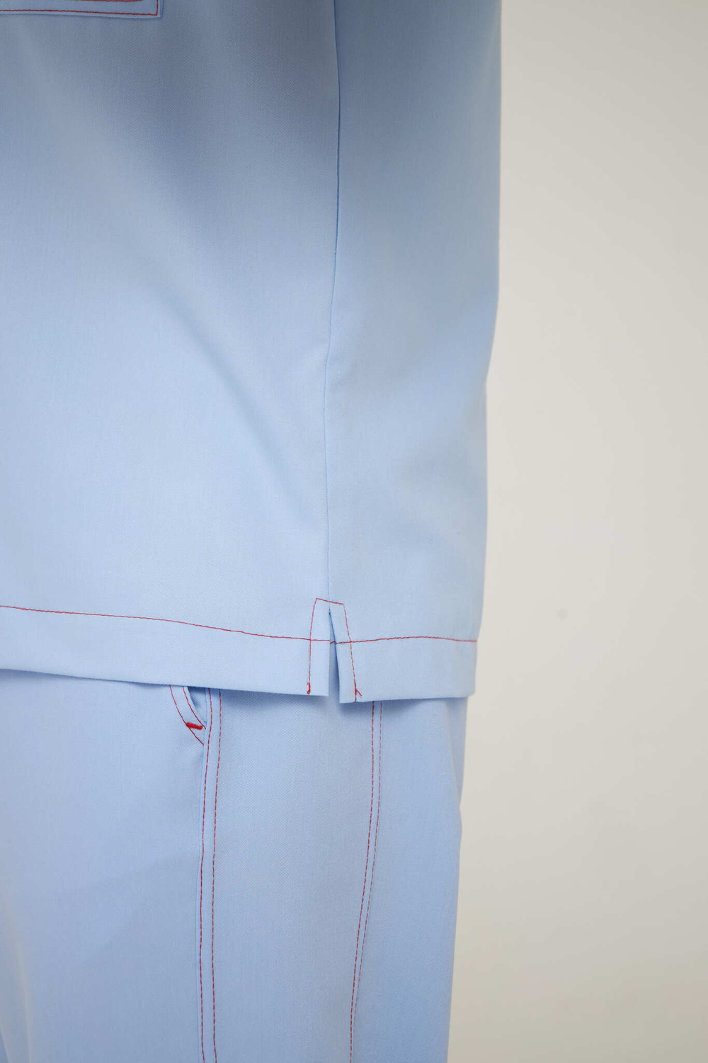 Топ медицинский мужской Гекай, скайблю