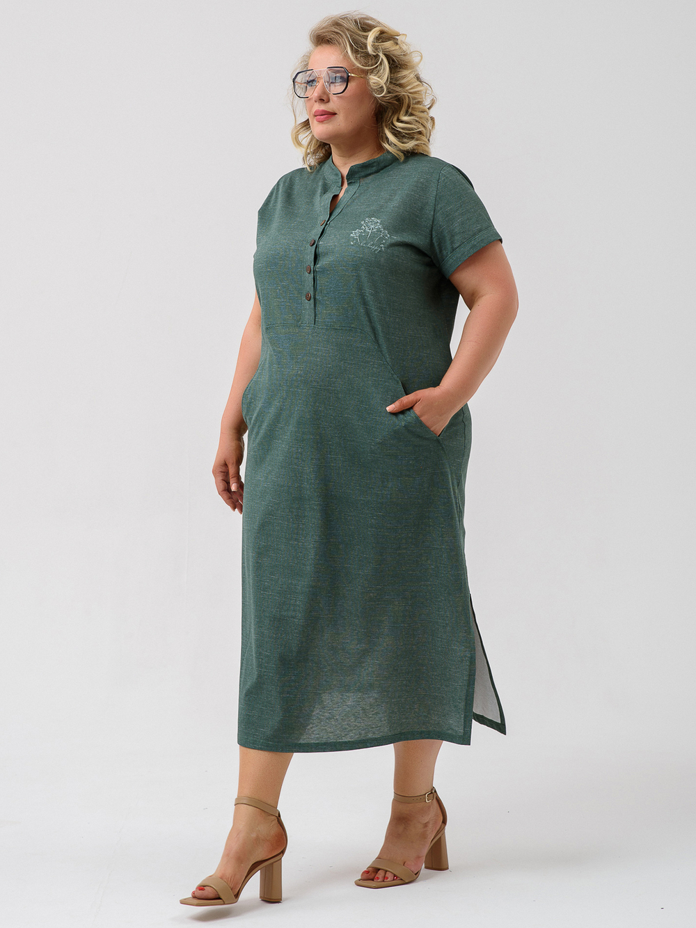 Платье женское "Лён"