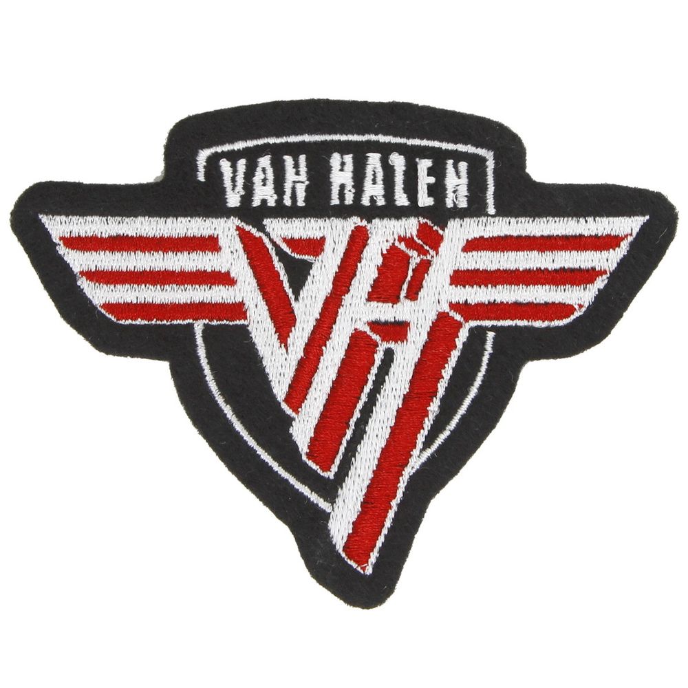 Нашивка с вышивкой группы Van Halen