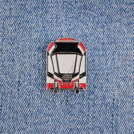 Значок трамвай 71-911ЕМ Львёнок Тула