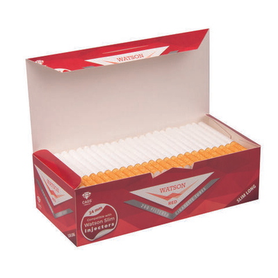 Гильзы для сигарет "Watson" Slim Red Extra Long 7/24мм 200шт