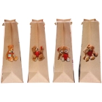 Пакет подарочный «Милый мишка» 18*24*8,5 см, микс