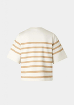 Футболка BOGNER STACEY-2 в бело-бежевом цвете