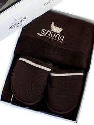 DUFOUR  ДУФОУР набор мужской для сауны коричневй Maison Dor Турция