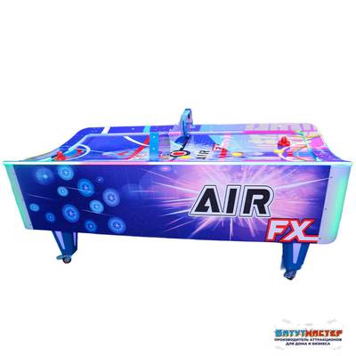 Игровой стол аэрохоккей большой «Флэш» для ТРЦ, 214×117×103 см