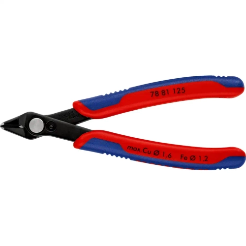 Electronic Super Knips® чернёные 125 мм Knipex 78 81 125