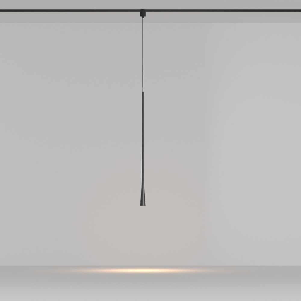 Трековый однофазный светодиодный светильник Maytoni Elasity   TR168-1-7W3K-M-B