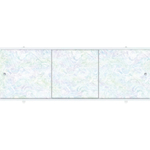 Экран для ванны ПРЕМИУМ А (алюм. профиль) 1,5 лазурный