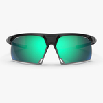 Спортивные очки c диоптриями Scicon Aerobeam Titanium Sunglasses Black Matt Polarized Multi Mirror Green