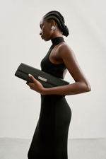 Платье ESSENTIAL с открытой спиной, чёрный