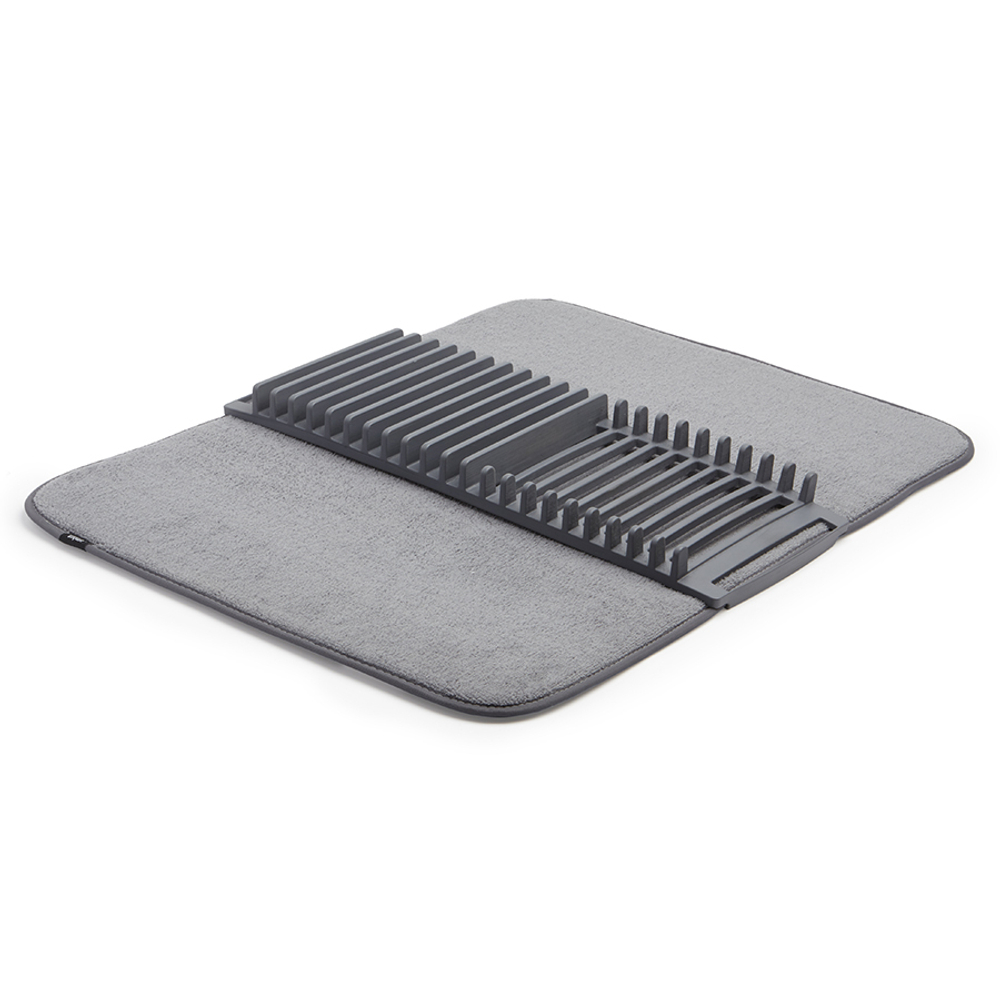 Коврик для сушки посуды udry, 46х61 см, темно-серый