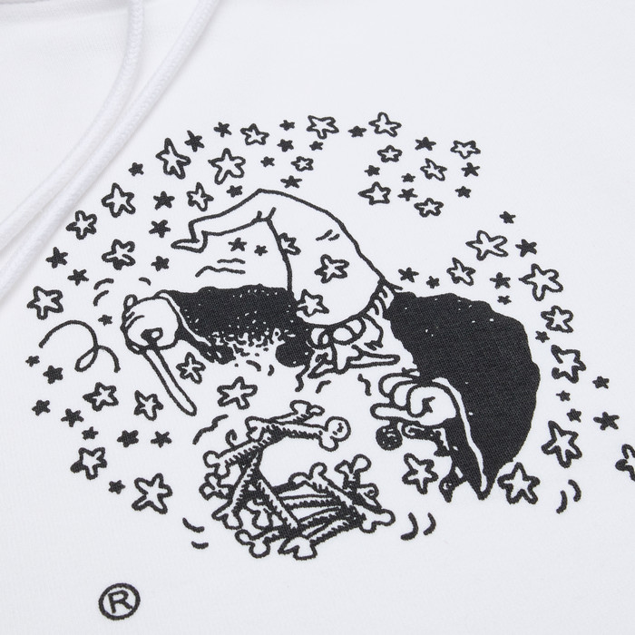 Толстовка мужская Carhartt WIP Hocus Pocus Hooded артикул:I032930_white - купить в магазине Дайс