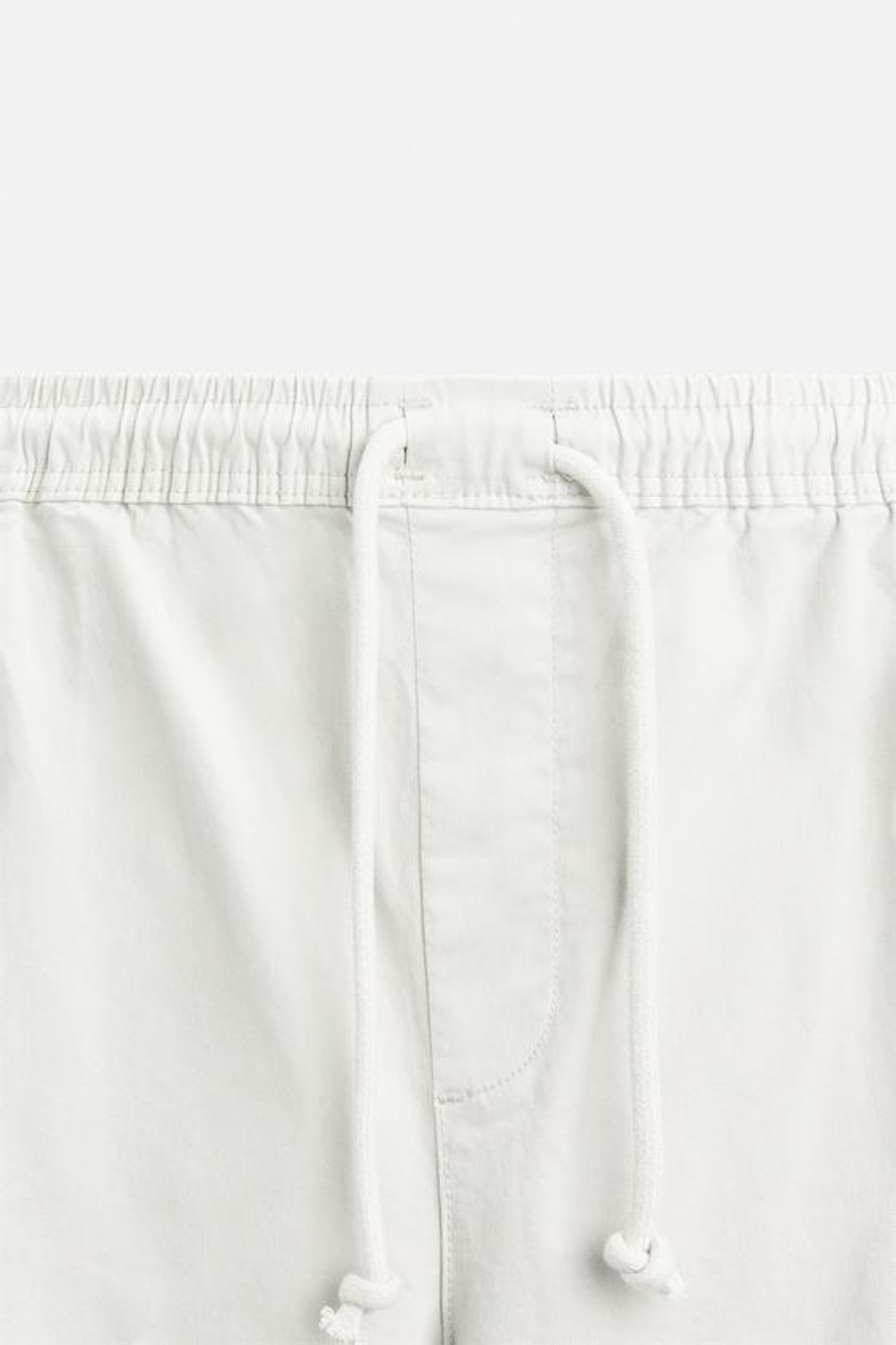 ZARA БРЮКИ КАРГО, ЦВЕТ ЛЬДА