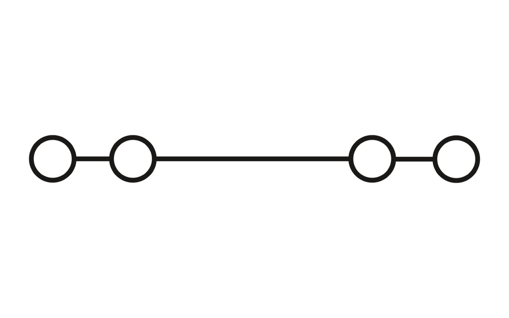 MSDBV 2,5 - Миниатюрная проходная клемма 3249143