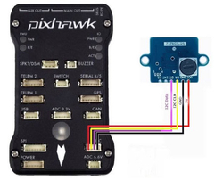 Дальномер GY-US42V2 Pixhawk APM