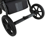 Детская коляска Roan Bass Next 2.0 3 в 1 с автокреслом Pituso Baesa Pro Black,Beige Canopy BSN/43/2 Sage Green/Black/руч.Black
