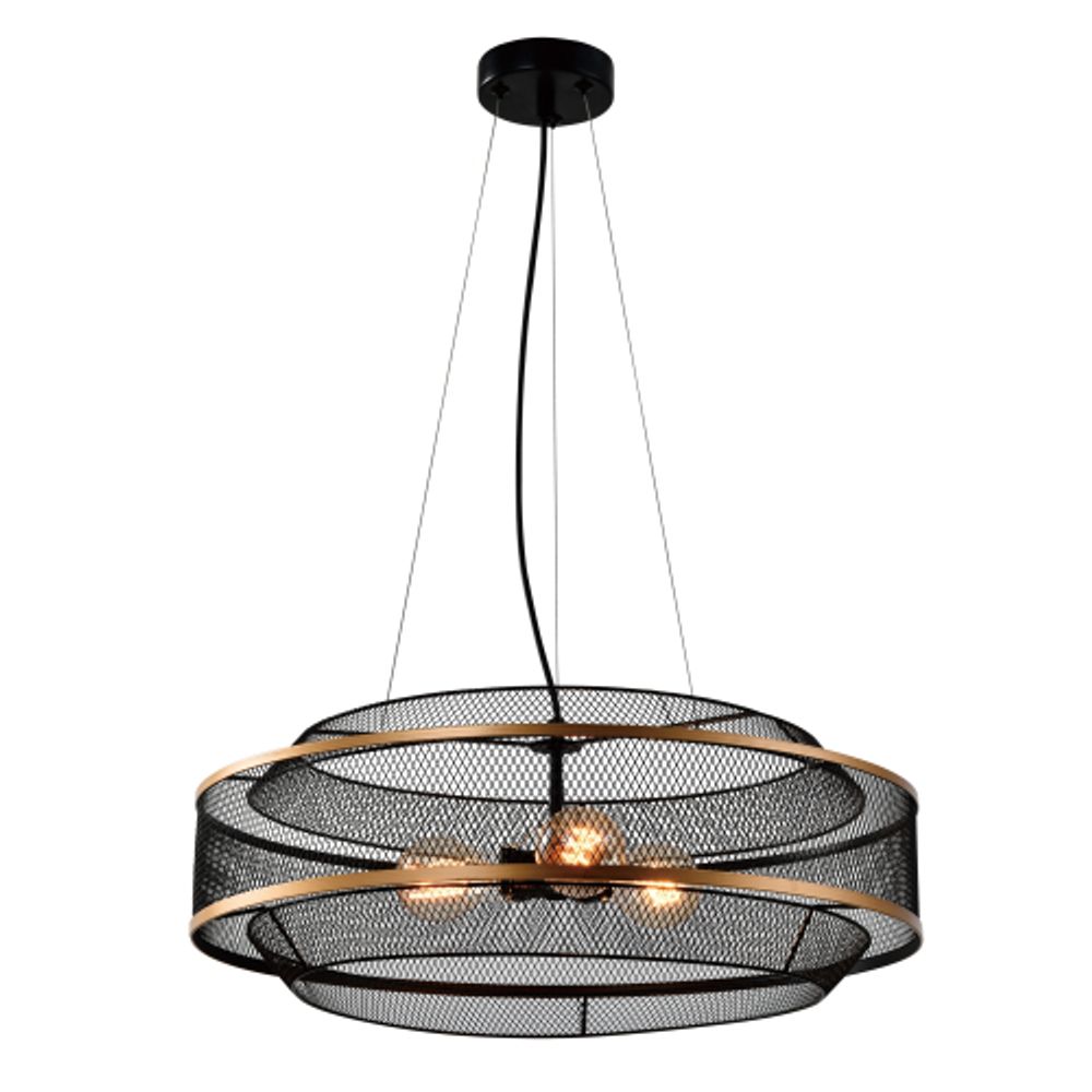 Люстра Rivoli Marika 5090-203 3 х Е27 40 Вт лофт-кантри | Rivoli