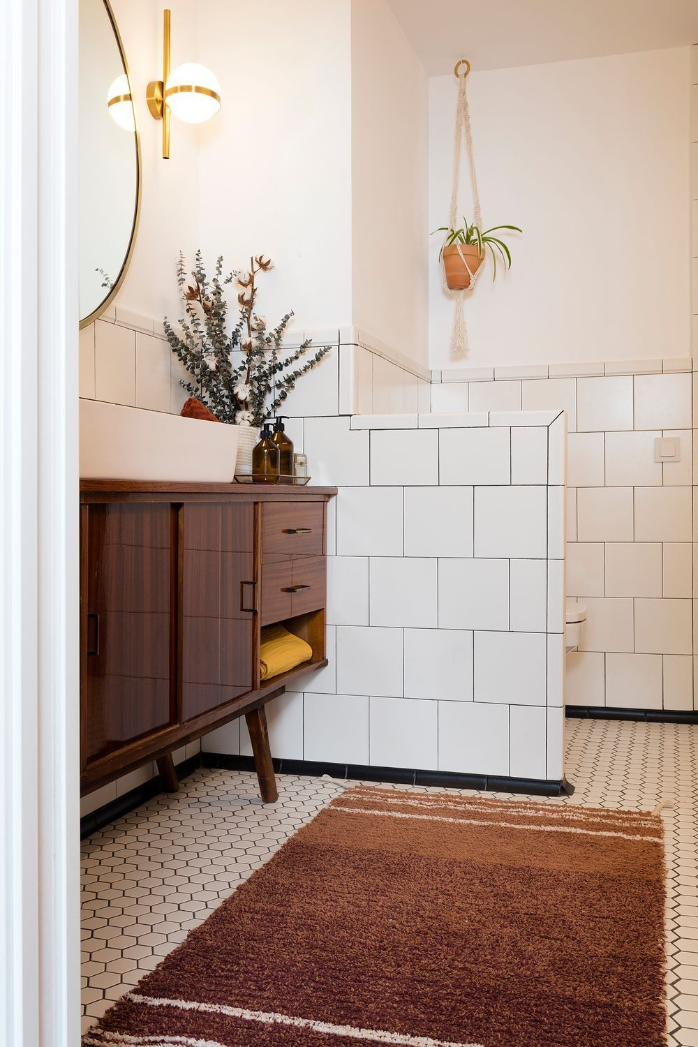 Двусторонний стираемый ковер Lorena Canals Twin Toffee XS (80 x 140 см)