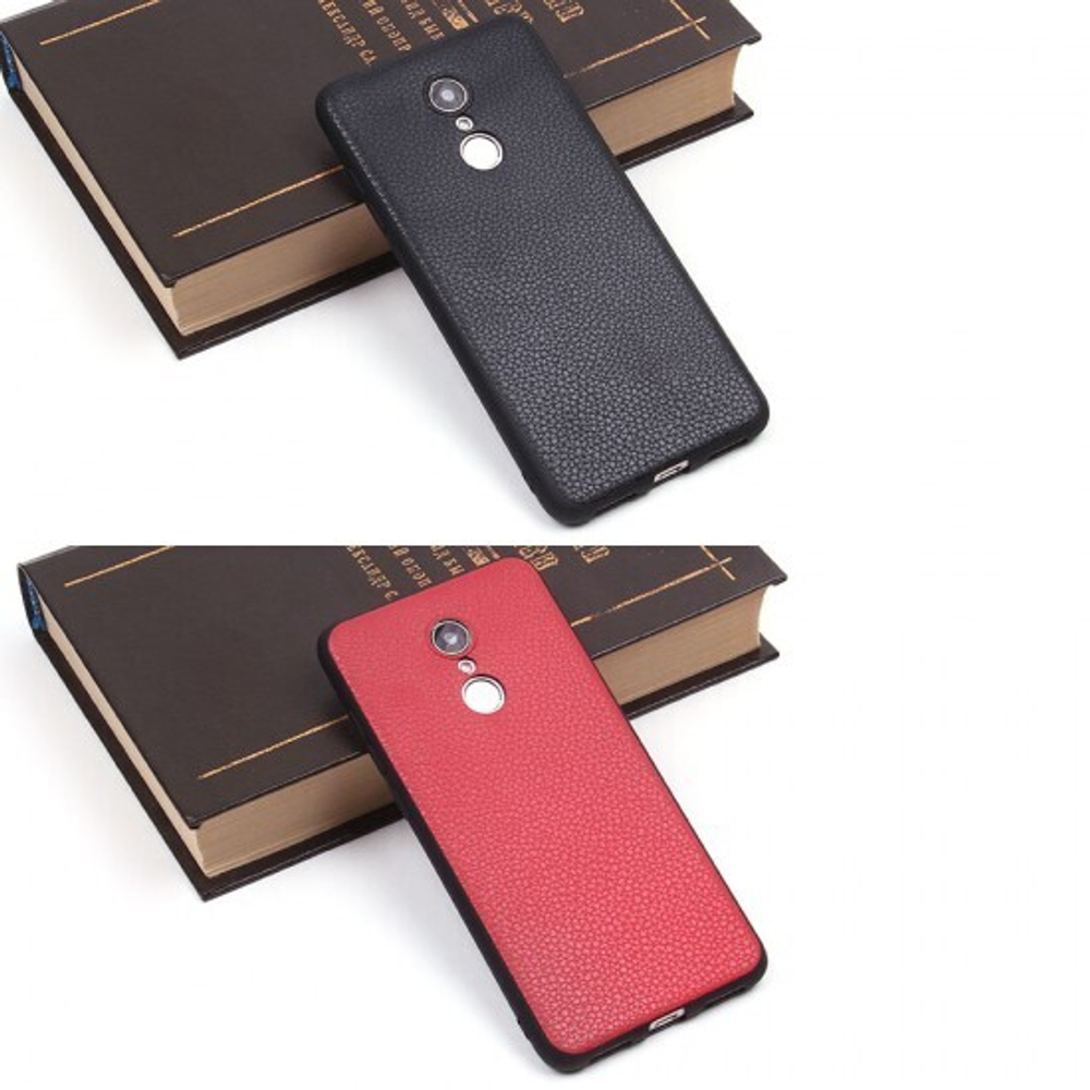 Чехол ТПУ под кожу для Xiaomi Redmi 5, 009251 Красный