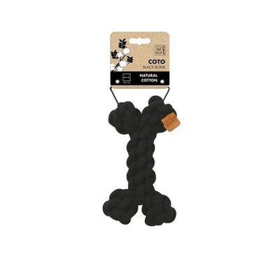 M-PETS Игрушка для собак СОТО косточка, 19 см, цвет белый