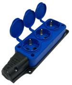 Удлинитель силовой iTOK i-CONNECT-COLOR-SUR-PVS-310-3-54-40-BLUE
