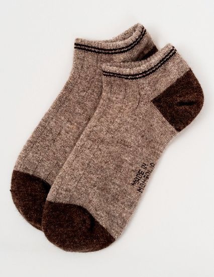 Носки спортивные из 100% монгольской шерсти