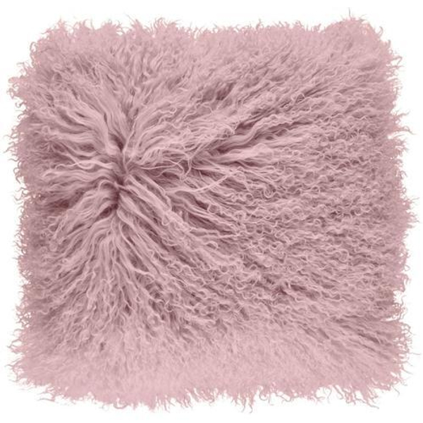 Подушка Tibetan Rosa Подушка мех тибетской Natures Collection 40x40 Розовый