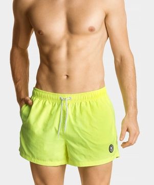 Пляжные шорты ATLANTIC KMB-199 лайм