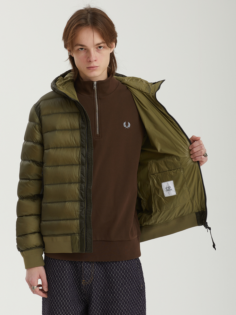 Мужской Пуховик In Dd-shell