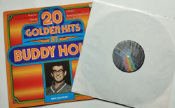 Винтажная виниловая пластинка LP Buddy Holly 20 Golden Hits By Buddy Holly (Germany 1975)