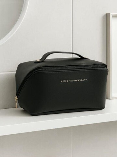 Сумка - органайзер из экокожи "Rose of no man's land" black