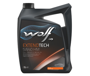 Масло моторное Wolf ExtendTech 5W40 HM 5 л