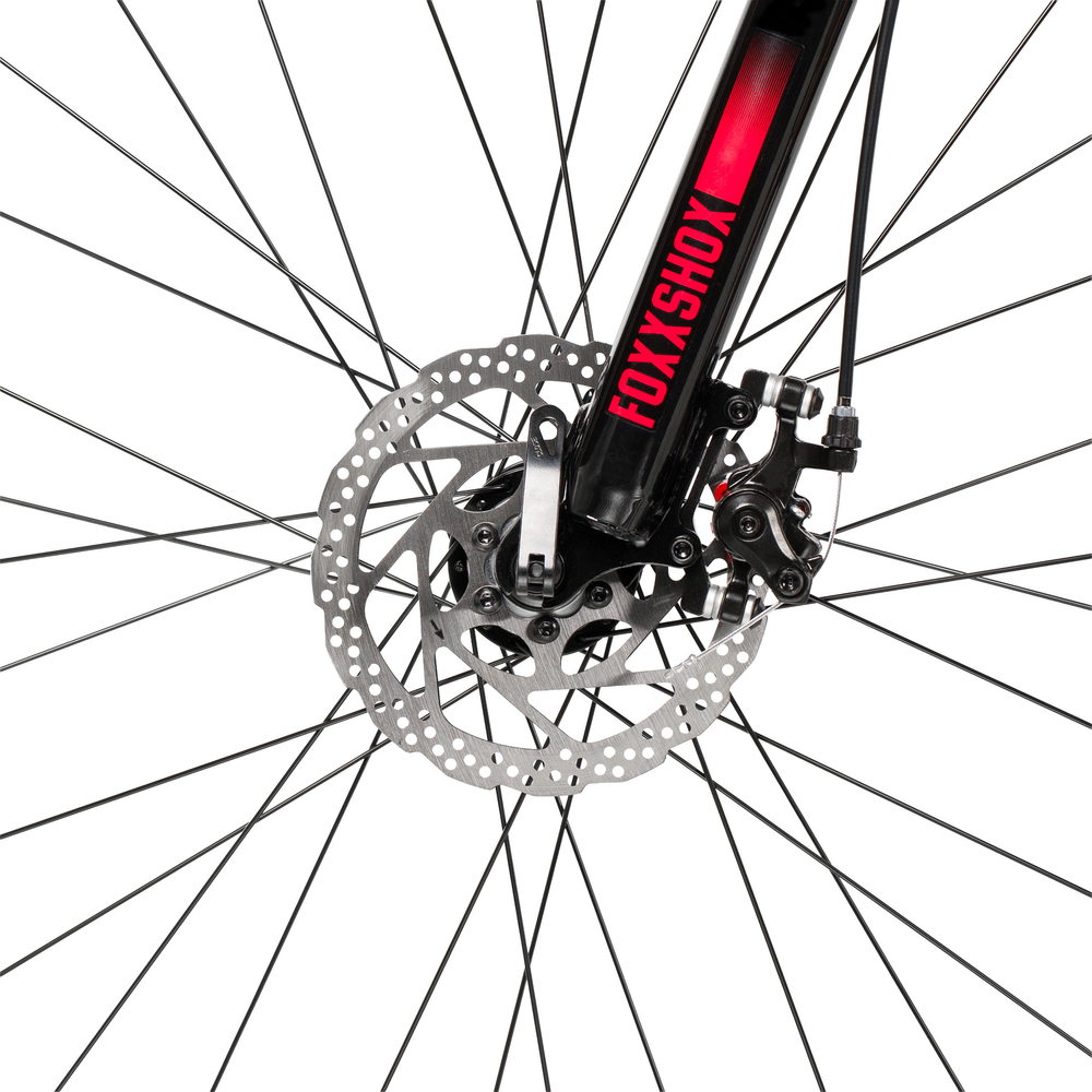 Велосипед 27.5" FOXX MERIDIAN р.16" алюминий, коричневый