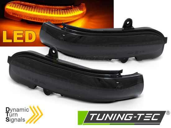 Светодиодные боковые указатели поворота в зеркалах SMOKE LED для MERCEDES W203/T203/CL203 00-07
