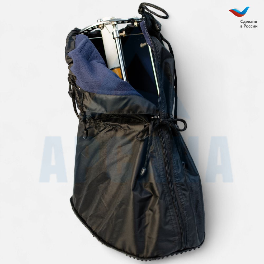 Чехол зимний (до -20 С) с подошвой из резины на аппарат Илизарова на голени и стопе. ОГСРЗУ-20.