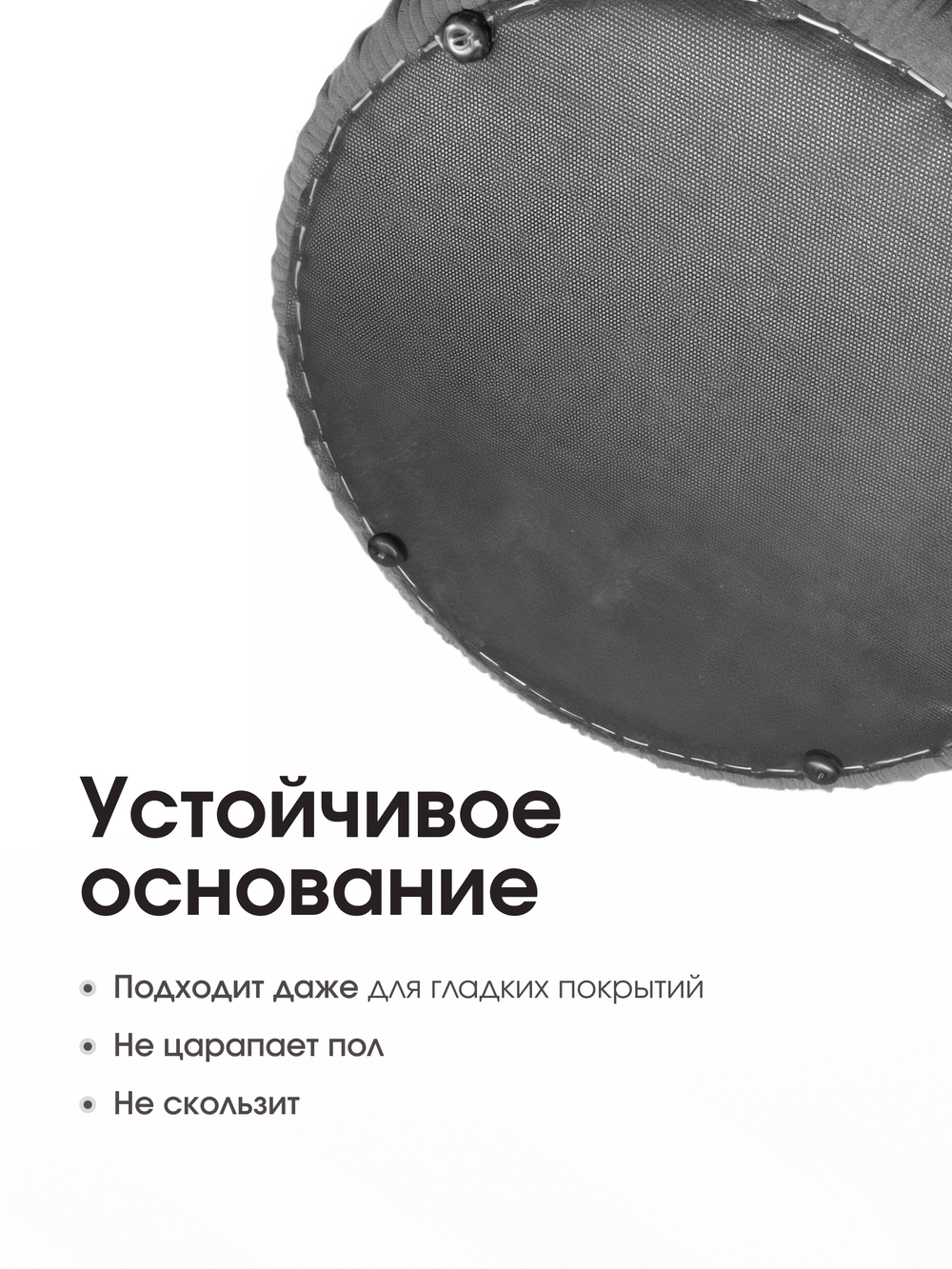 Пуф Fluffy Графит