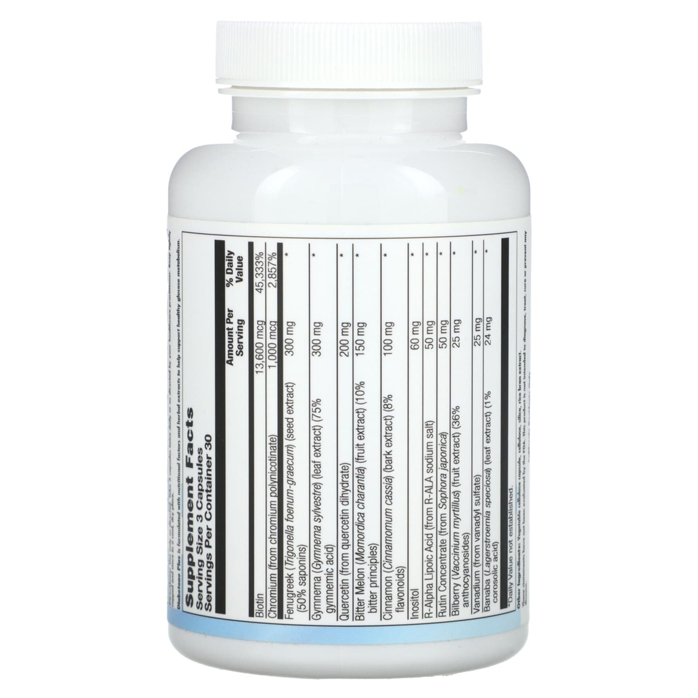 Nutra BioGenesis, Diabetone Plus, 90 капсул