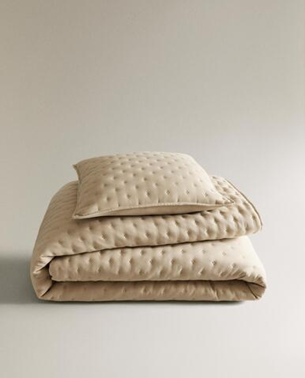 Zara Home покрывало из полиэстера, голубой
