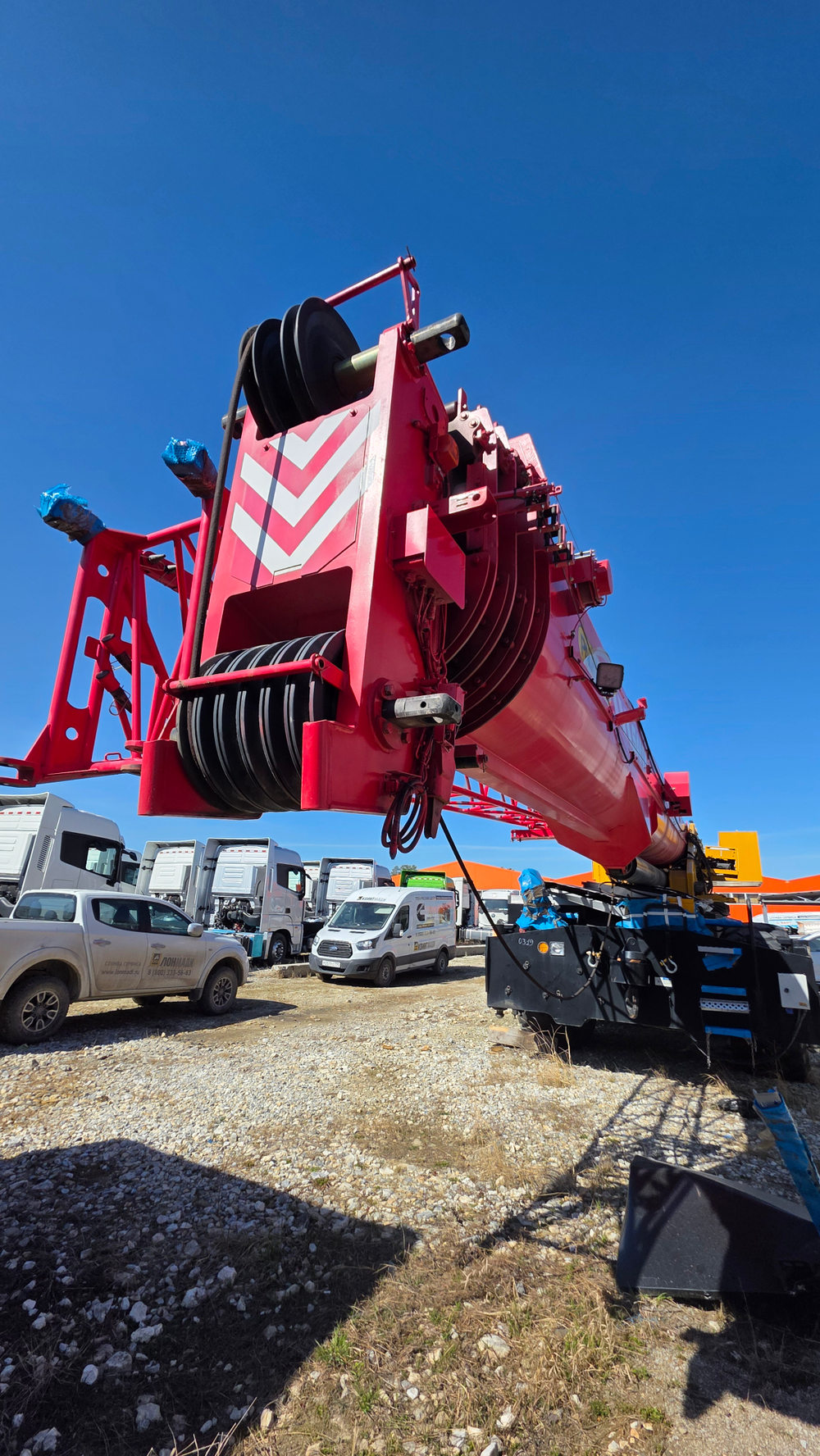SANY SRC* Кран стреловой SRC800T (Дизельный, 6,7 л, 264 л.с., АТ)