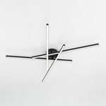 Citilux Стиг CL203141 LED Люстра потолочная с пультом Чёрная