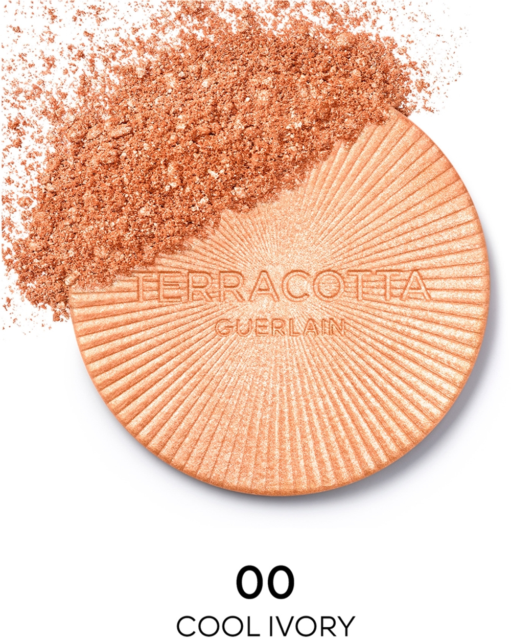 GUERLAIN Terracotta Luminizer - Светящаяся бронзирующая пудра оттенок 00 Cool Ivory, 7 g