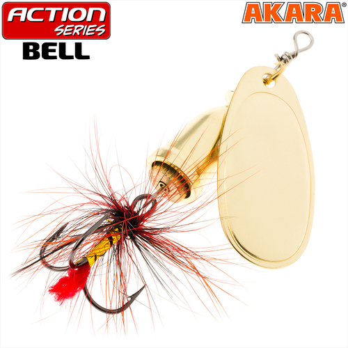 Блесна вращающаяся Akara Action Series Bell 3 8 гр. 2/7 oz. A21