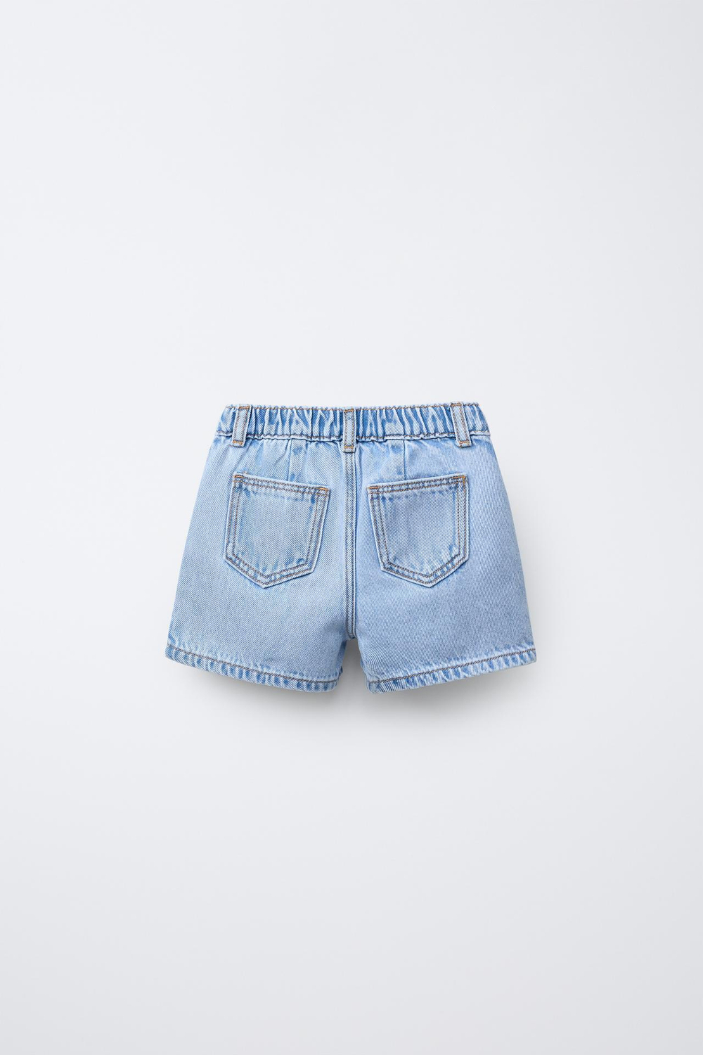 ZARA ДЖИНСОВЫЕ ШОРТЫ, ГОЛУБОЙ