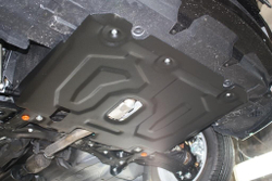Защита картера и КПП (сталь 1,5 мм) для Chery Bonus 3 A19 2014-2016 (V - 1.5) Alfeco.ALF0213st