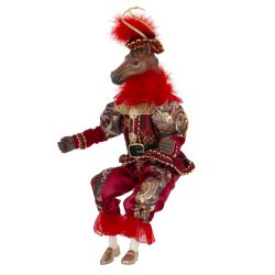 GAEM Игрушка набивная подвес "Лошадь", L13 W8 H36/23 см