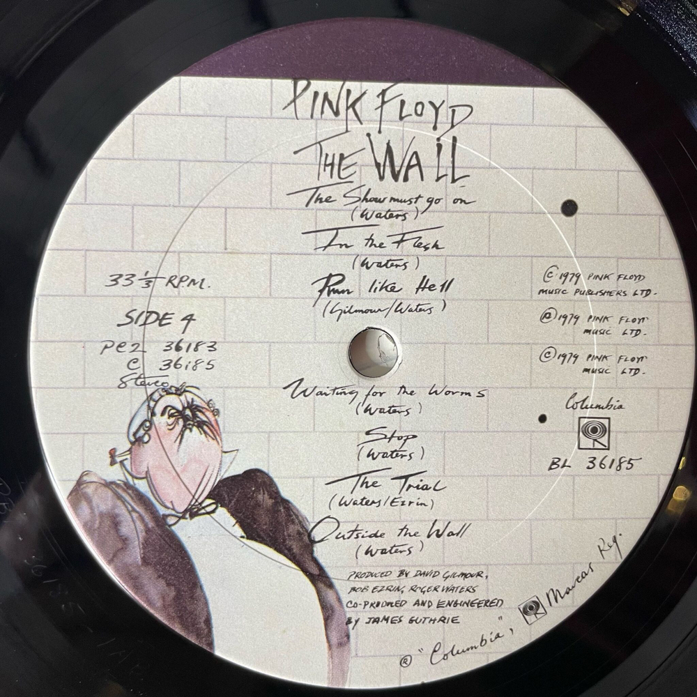 Винтажная виниловая пластинка LP Pink Floyd The Wall (USA 1979) Hey You