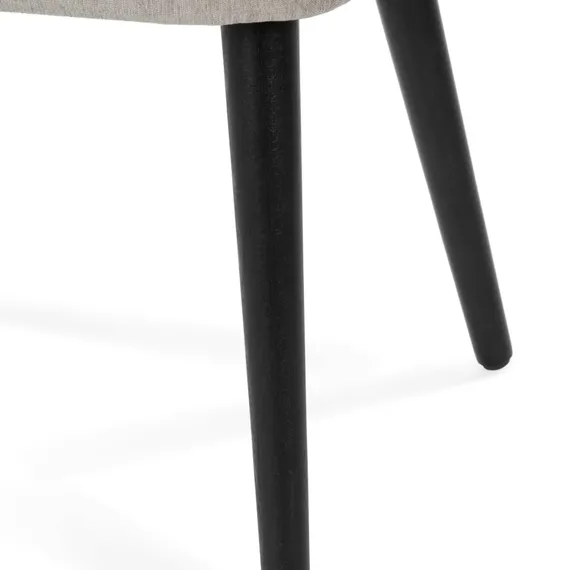 Стул Helios, серый, черные ножки