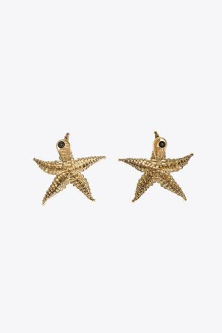 ZARA СЕРЬГИ «МОРСКИЕ ЗВЕЗДЫ», ЗОЛОТИСТЫЙ