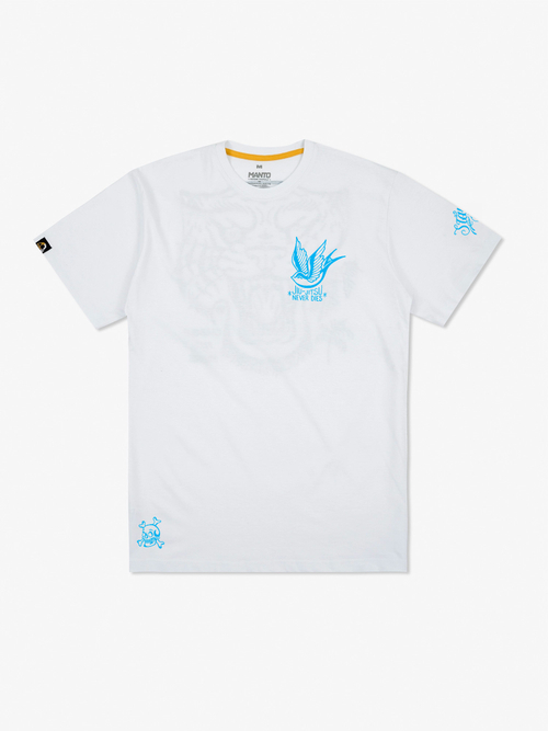 Футболка MANTO JJ NEVER DIES 2 белая