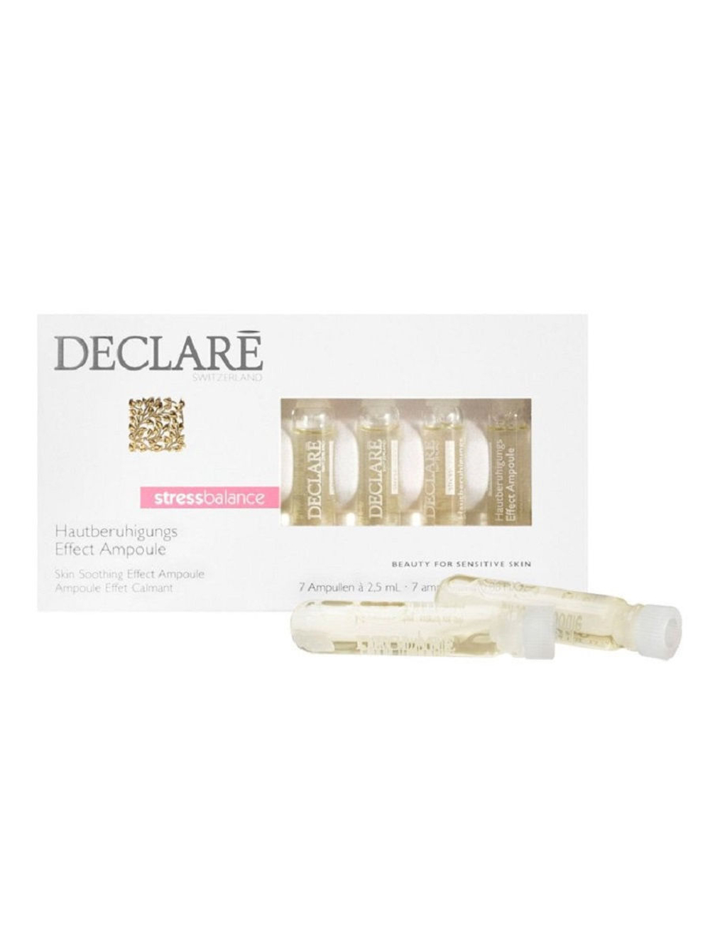 DECLARE | Концентрат в ампулах с успокаивающим эффектом / Ampoule Skin Soothing Effect, (7*2,5 мл)